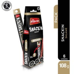 Salame Snackin La Preferida 6 Un 108 g
