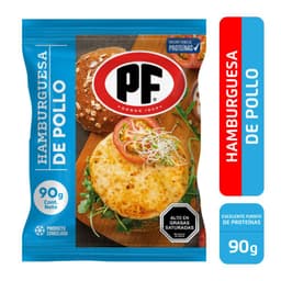Hamburguesa de Pollo Congelada PF 90 g