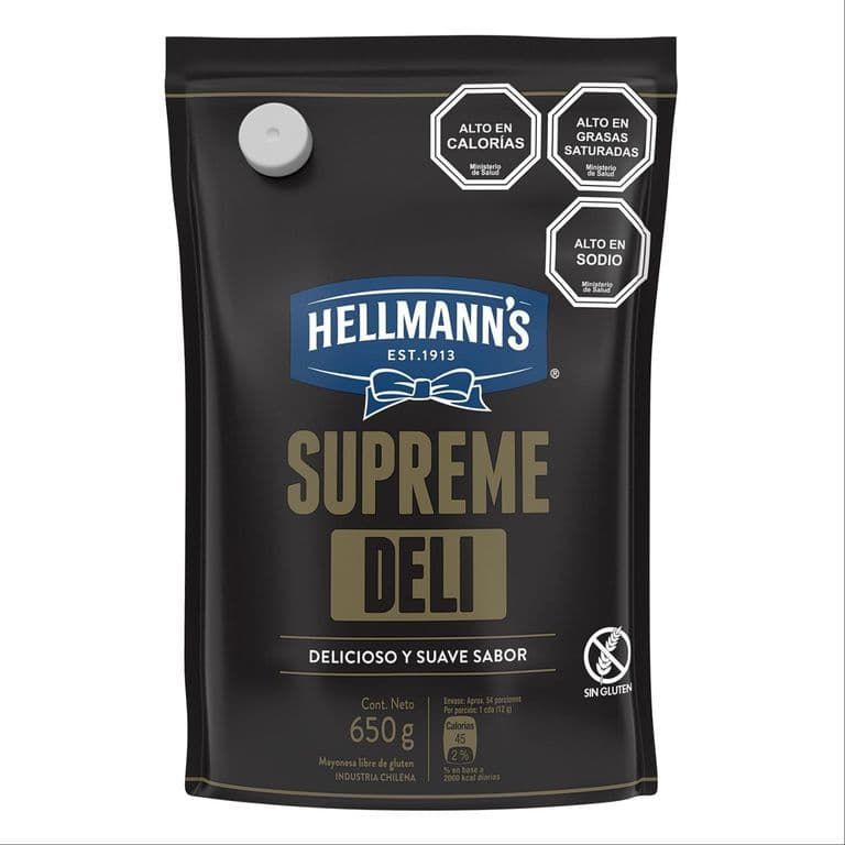 Mayonesa Hellmann's Deli Supreme Doypack 650 g