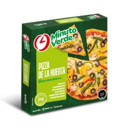 Pizza de la Huerta Congelada Minuto Verde 675 g