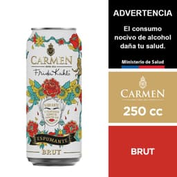 Espumante Brut Frida Kahlo Lata Carmen 11.8 250 ml