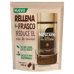 Cafe Instantaneo Fina Seleccion Doypack Recarga Nescafe 140 g