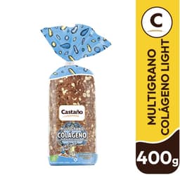 Pan de Molde Integral Multigrano Colageno Light Castano 400 g