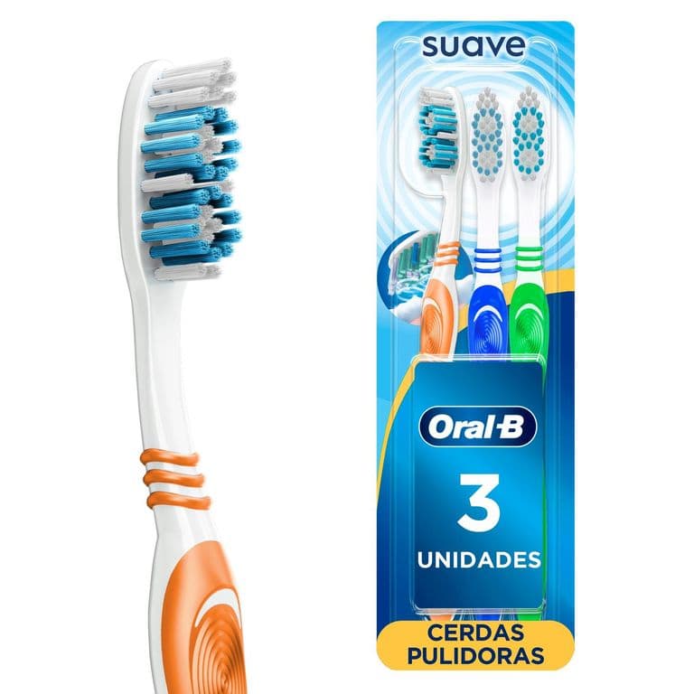Pack Cepillo de Dientes Oral B Complete Limpieza Profunda 3 Un