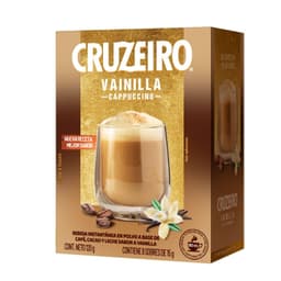 Cafe Instantaneo Sabor Cappuccino Vainilla Cruzeiro 8 Un 120 g
