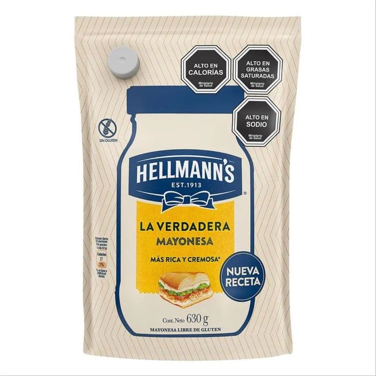 Mayonesa Hellmann's Doypack 630 g