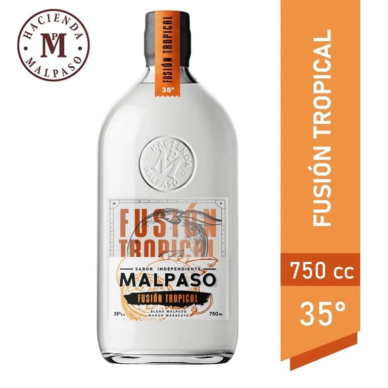 Pisco Blend Mal Paso Fusion Tropical 35 750 ml