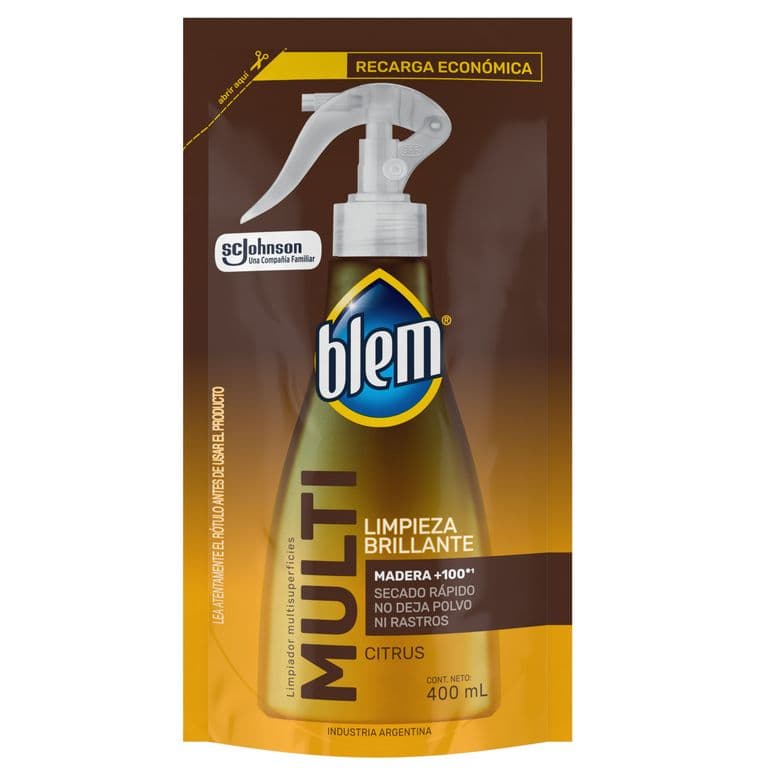 Limpiador Multisuperficies Citrus Blem Recarga 400 ML