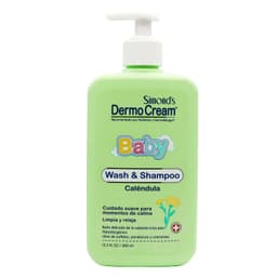 Baby Wash Jabon y Shampoo Calendula Dermo Cream Simond's 400 ml