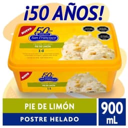 Helado de Crema Sabor Pie de Limon San Francisco 900 ml