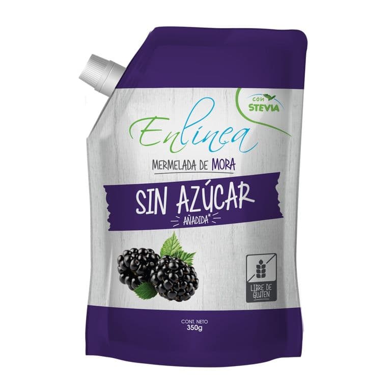 Mermelada de Mora Sin Azucar Dopypack En Linea 350 g