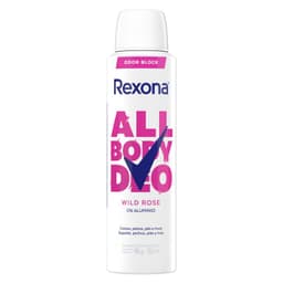 Desodorante Aerosol All Body Deo Wild Rose Women Rexona 150 ml