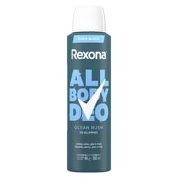 Desodorante Aerosol All Body Deo Ocean Rush Men Rexona 150 ml