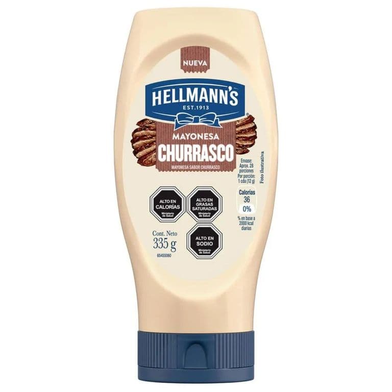 Mayonesa Hellmann's Sabor Churrasco 335 g
