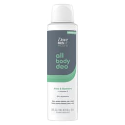 Desodorante Aerosol All Body Deo Aloe y Bambu Men Dove 150 ml