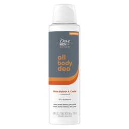 Desodorante Aerosol All Body Deo Shea Butter y Cedar Men Dove 150 ml
