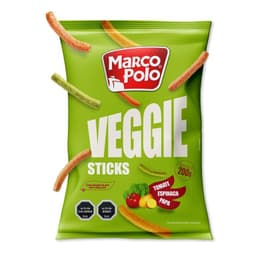 Snack Veggie Sticks Sabor Tomate, Albahaca y Papa Marco Polo 200 g