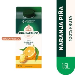 Jugo Fresco de Naranja y Pina Guallarauco 1.5 L 1.5 LT