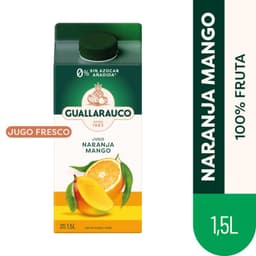 Jugo Fresco de Naranja y Mango Guallarauco 1.5 L 1.5 LT