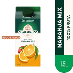 Jugo Fresco Naranja Mix Guallarauco 1.5 L 1.5 LT