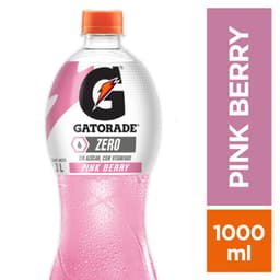 Bebida Isotonica Gatorade Sin Azucar Sabor Pink Berry 1 L 1 LT