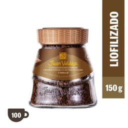 Cafe Liofilizado Clasico Juan Valdez 150 g