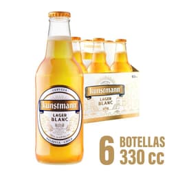 Pack Cerveza Kunstmann Lager Blanc Botella 4.5 6 x 330 ml
