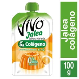 Jalea con Colageno Sabor Naranja Vivo 100 g
