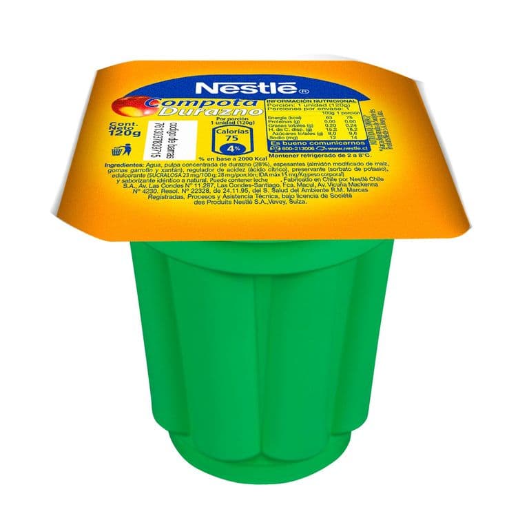 Compota Durazno Nestle 120 gr