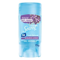 Desodorante Gel Invisible Aroma Lavanda Secret 73 gr