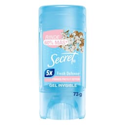 Desodorante Gel Invisible Aroma Algodon Secret 73 gr