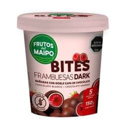 Bites Frambuesas Dark Frutos del Maipo 150 gr