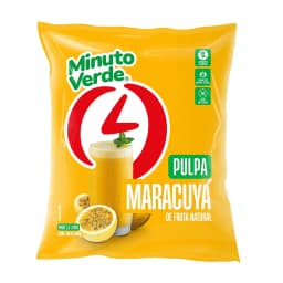 Pulpa Maracuya Congelada Minuto Verde 500 gr