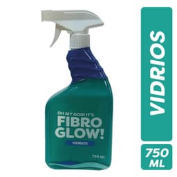 Limpiador de Vidrios Biodegradable Fibro Glow 750 ml