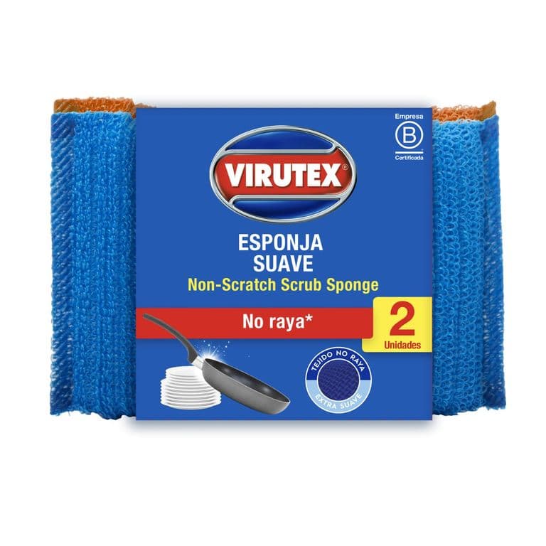 Esponja Suave No Raya Virutex 2 un