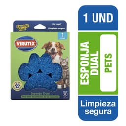 Esponja Dual Pets Virutex un