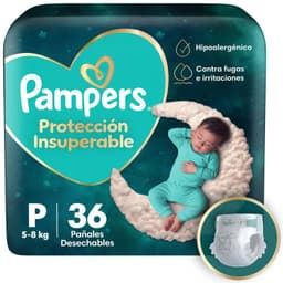 Panales Desechables Proteccion Insuperable P Pampers 36 un