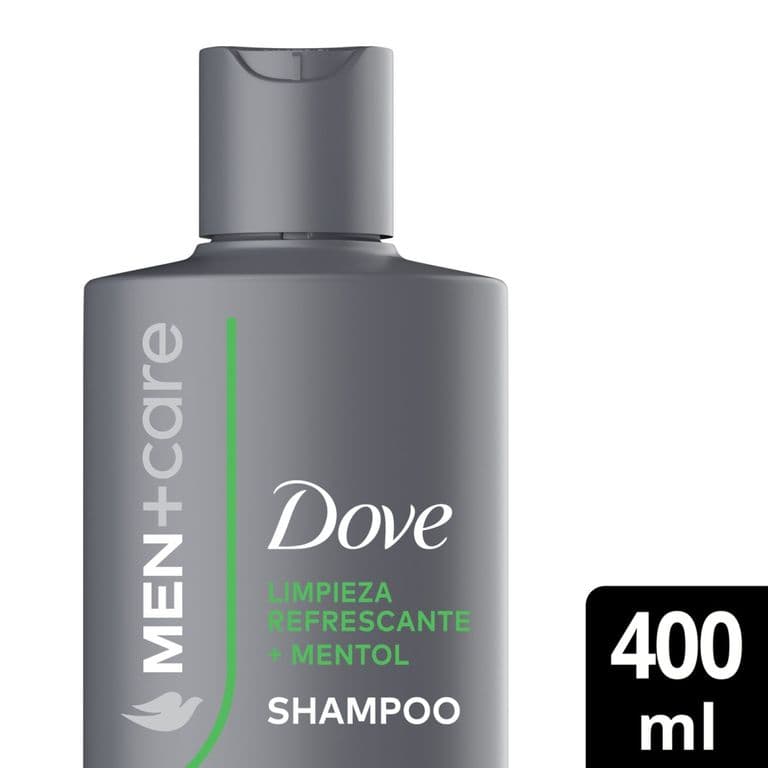 Shampoo Limpieza Refrescante + Mentol Dove 400 ml