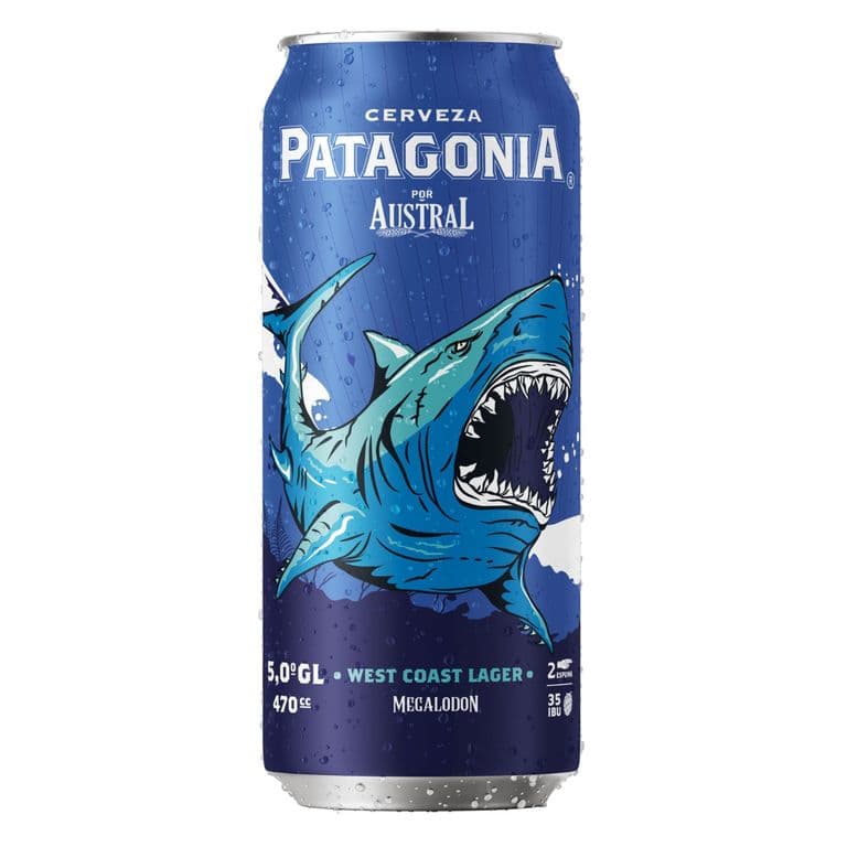 Cerveza Austral Patagonia West Coast Lager Lata 5 470 ml