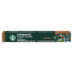 Capsulas de Cafe House Blend Lungo Starbucks By Nespresso 10 Un