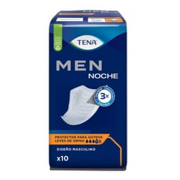 Protectores Incontinencia Masculino Noche Tena 10 un
