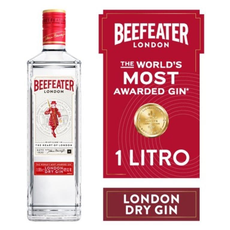 Gin Dry London Beefeater 40 1 L 1 LT