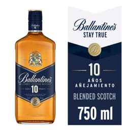 Whisky Ballantine's Blended Scotch 10 Anos 40] 750 ml