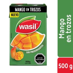 Mango en Trozos en Conserva Wasil 500 g