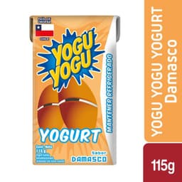 Pack Yoghurt Sabor Damasco Yogu Yogu 6x115 gr