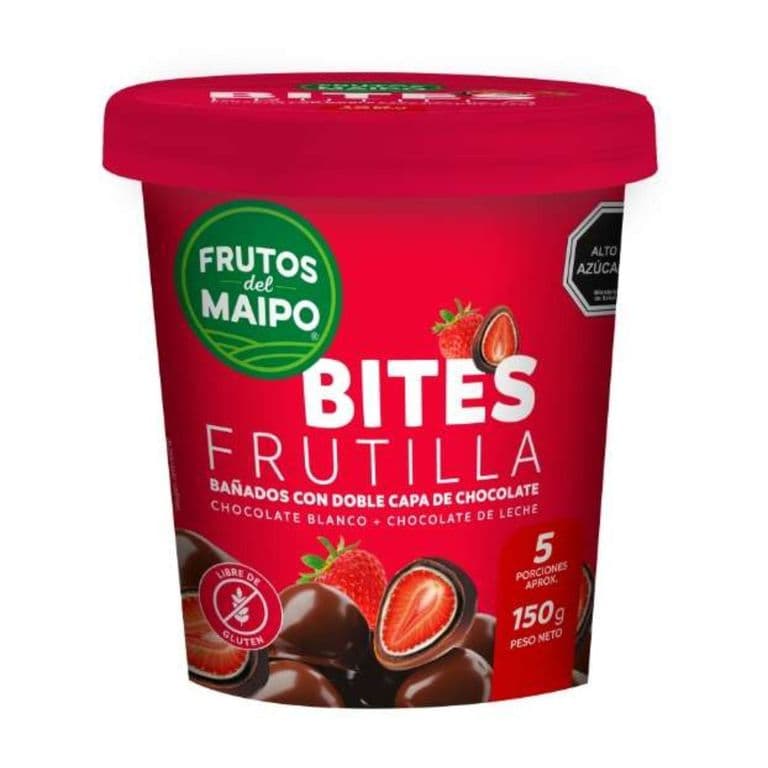 Bites Frutilla Pote Frutos del Maipo 150 gr