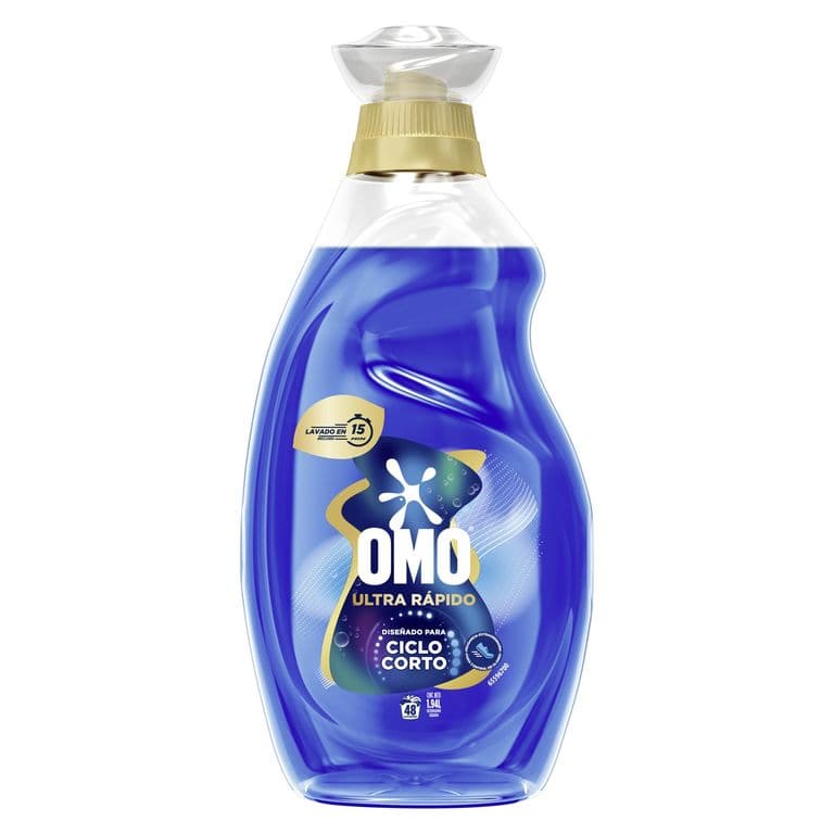 Detergente Liquido Odour Ciclo Corto Omo 1.94 lt