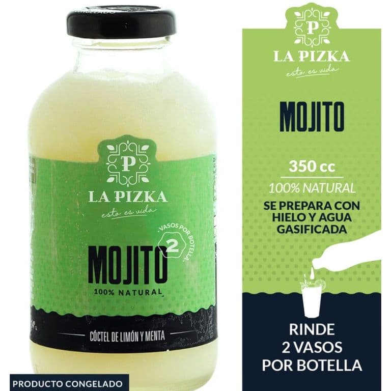 Coctel Mojito La Pizka Congelado 16 350 ml
