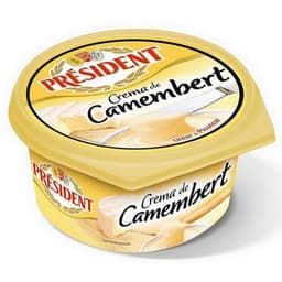Crema de Queso Camembert Untable President 125 gr
