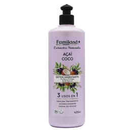 Acondicionador Crema Capilar Capilar Acai Coco 3 en 1 Familand 420 ml